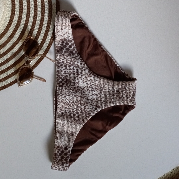SEAFOLLY AUSTRALIA  SWIMSUIT BOTTIM HIOSTER SERPENTINE - Picture 1 of 8